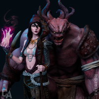 Morrigan - Dragon age Garage kit