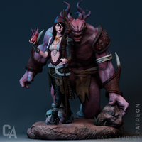 Morrigan - Dragon age Garage kit