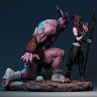 Morrigan - Dragon age Garage kit