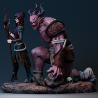 Morrigan - Dragon age Garage kit