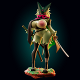 Samurai Meowscarada Pokemon - Garage Kit
