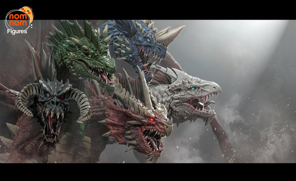 Tiamat - Dungeons & Dragons Garage Kit