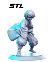 Zenitsu Anime 3D Printed Miniature