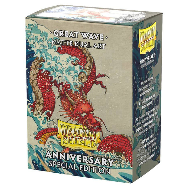Deck Protector: Dragon Shield: Art: Dual Matte: Great Wave (100)