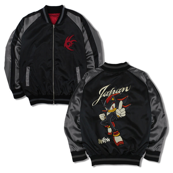 Sonic The Hedgehog:Shadow Embroidered Sukajan