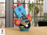 Pokemon x One Piece Golurk x Franky 3D Printed Poke Ball