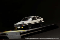 1/64 Toyota SPRINTER TRUENO GT APEX (AE86) / Initial D Engine Equipped Model VS Kyoichi Sudo