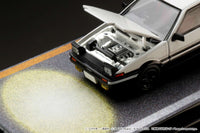 1/64 Toyota SPRINTER TRUENO GT APEX (AE86) / Initial D Engine Equipped Model VS Kyoichi Sudo