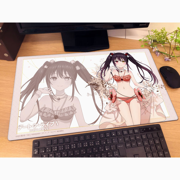 Date A Live V: Newly Drawn Rubber Mat (Kurumi Tokisaki / Swimsuit Dress)