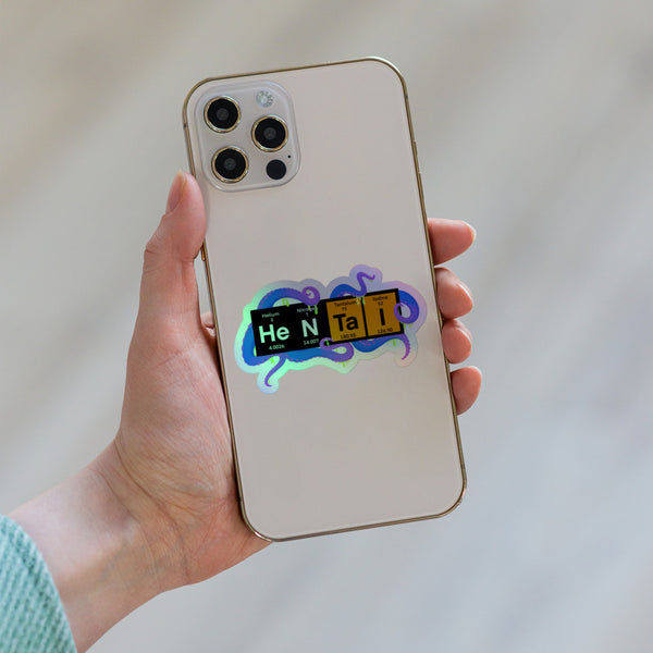 Kaiju Science Holographic sticker