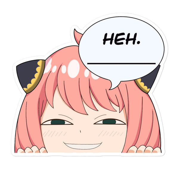 Heh Penut Girl Sticker