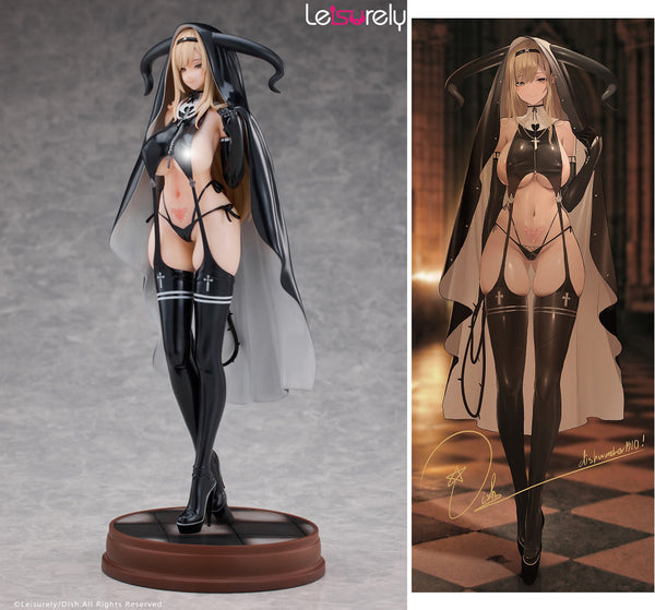 1/7 Sister Succubus Illustrated by DISH Figure (Limited Edition with Bonus)