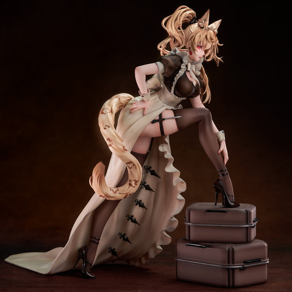 1/7  Leopard Cat Maria Figure Battle Maid