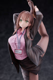 1/6 A Surprisingly Flexible Office Lady Who Doesn't Want to Go to Work - Pink Shirt Ver. Deluxe Edition