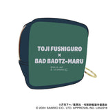 Jujutsu Kaisen Inventory / Premature x Sanrio Characters: Second stage Square Mini Pouch / Toji Fushiguro x Bad Badtz Maru