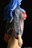 1/6 Juvia Lockser Gravure Style Red Bikini!! Wet See-Through Dress Shirt SP Fairy Tail