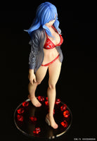 1/6 Juvia Lockser Gravure Style Red Bikini!! Wet See-Through Dress Shirt SP Fairy Tail