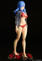 1/6 Juvia Lockser Gravure Style Red Bikini!! Wet See-Through Dress Shirt SP Fairy Tail