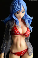 1/6 Juvia Lockser Gravure Style Red Bikini!! Wet See-Through Dress Shirt SP Fairy Tail