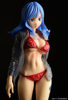 1/6 Juvia Lockser Gravure Style Red Bikini!! Wet See-Through Dress Shirt SP Fairy Tail