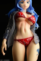1/6 Juvia Lockser Gravure Style Red Bikini!! Wet See-Through Dress Shirt SP Fairy Tail