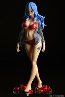 1/6 Juvia Lockser Gravure Style Red Bikini!! Wet See-Through Dress Shirt SP Fairy Tail
