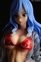1/6 Juvia Lockser Gravure Style Red Bikini!! Wet See-Through Dress Shirt SP Fairy Tail