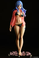 1/6 Fairy Tail: Juvia Lockser Gravure Style Black Bikini!! Wet See-Through Dress Shirt SP