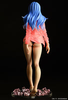 1/6 Fairy Tail: Juvia Lockser Gravure Style Black Bikini!! Wet See-Through Dress Shirt SP