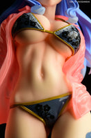 1/6 Fairy Tail: Juvia Lockser Gravure Style Black Bikini!! Wet See-Through Dress Shirt SP