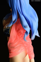 1/6 Fairy Tail: Juvia Lockser Gravure Style Black Bikini!! Wet See-Through Dress Shirt SP