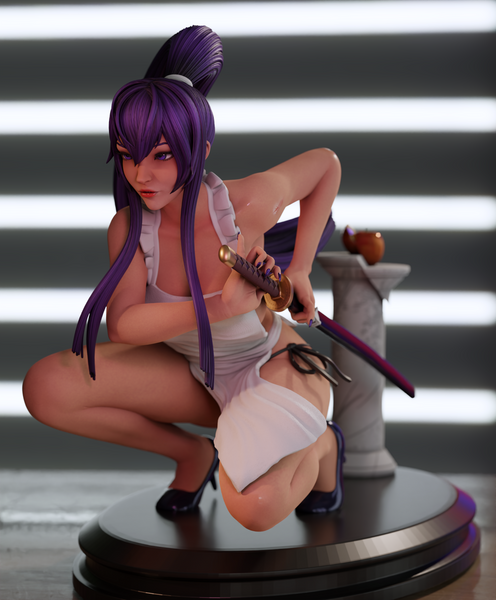 Saeko Busujima HOTD - Garage Kit