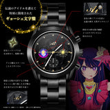 Oshi no Ko: Natural Diamond Chronograph Watch With Replacement Strap Ai