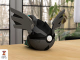 Zekrom Pokemon 3D Printed Poke Ball