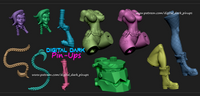 Jinx Modern Pin-ups Garage Kit
