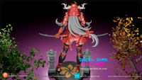 Samurai Girl Pin-up Garage Kit