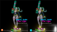 Rebecca Cyberpunk Pin-up Garage Kit