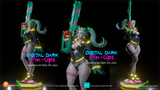 Rebecca Cyberpunk Pin-up Garage Kit
