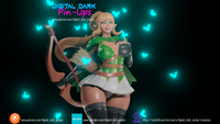 Elf Archer Modern Pin-ups Garage Kit
