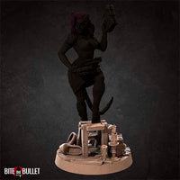 Liz, the Librarian 3D Printed Miniature 32mm