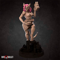 Liz, the Librarian 3D Printed Miniature 32mm