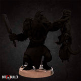 Ukor Meathook, the Butcher Gnoll 3D Printed Miniature 32mm