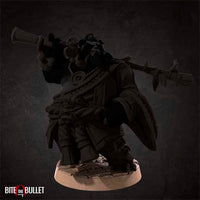 Sam Wisecloud, the Dojo Master Panda 3D Printed Miniature 32mm
