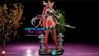 Samurai Girl Pin-up Garage Kit