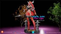 Samurai Girl Pin-up Garage Kit