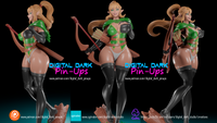 Elf Archer Modern Pin-ups Garage Kit