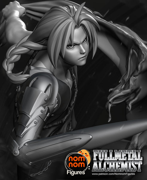 Edward Elric Fullmetal Alchemist Statue Figure