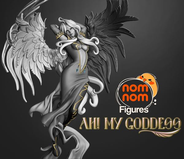 Urd from Ah! My Goddess Unpainted Resin Statue Garage Kit