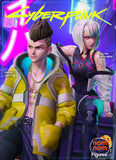 Lucy x David from Cyberpunk Edgerunners Garage Kit