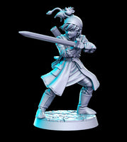 Lynx Classic RPG 3D Printed Miniature